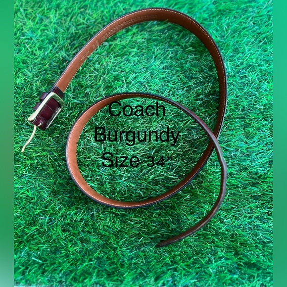 Coach Belt 34” Waist - Picture 3 of 12